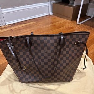 Louis Vuitton Damier Ebene Neverfull MM